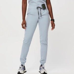 Figs Zamora Jogger Scrub Pants Technical Collection Dusty Blue Grey